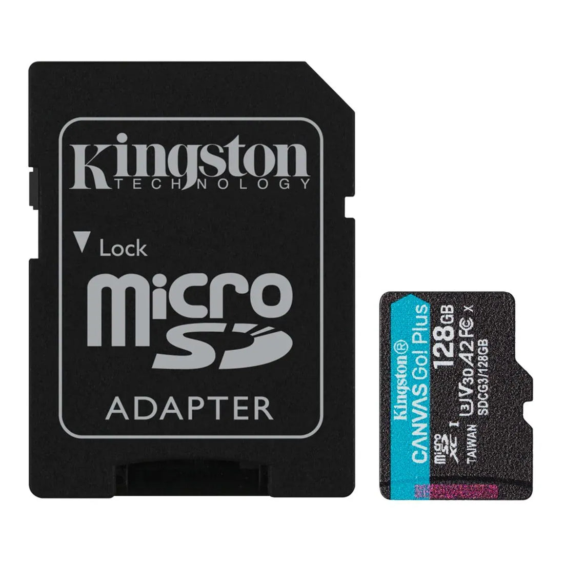 MEMORIA MICROSDXC 128GB R200MB/S C10+ADP KINGSTON (SDCG4/128GB)