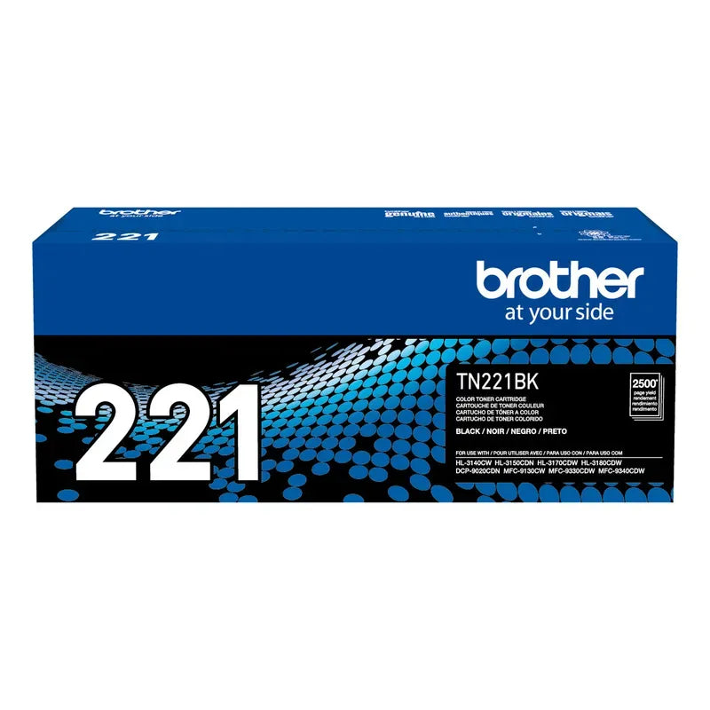 TONER BROTHER TN221BK  BLACK (HL3150CDN/HL3170) 2500 PAG.