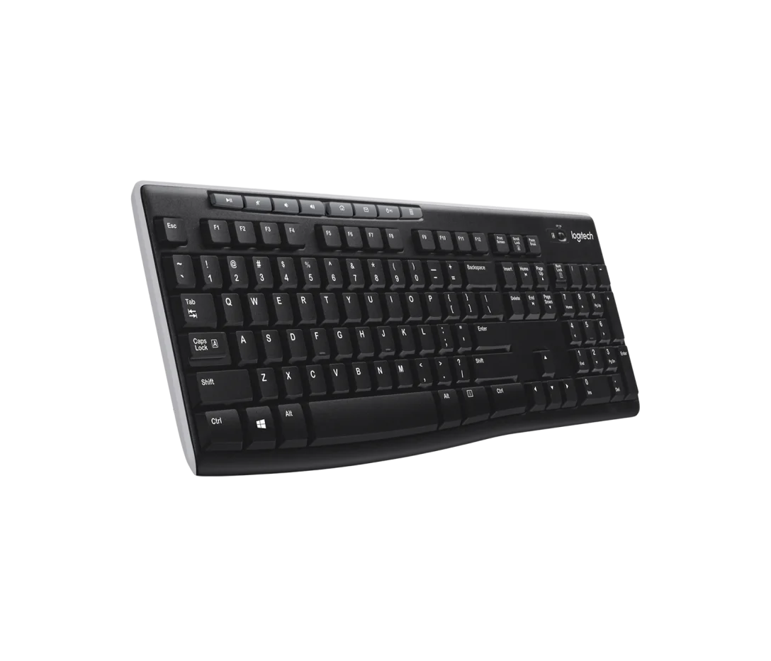 TECLADO LOGITECH K270 WIRELESS UNIFYING USB SP BLACK (920-004426)