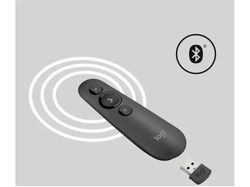 PUNTERO LOGITECH R500 BLUETOOTH / WIRELESS 20M RED LASER (910-006518)