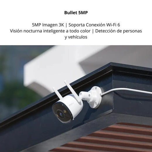 Cámara de Exterior IMOU Bullet 3 Pro 5MP