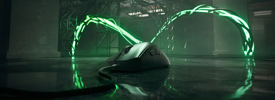 MOUSE RAZER DEATHADDER V3 30K DPI HYPERPOLLING 8,000HZ SWITCH OPTICO 90M BLACK (RZ01-04640100-R3M1)