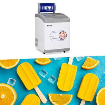 Congeladora Vidrio Corredizo 160 Litros Ilumi