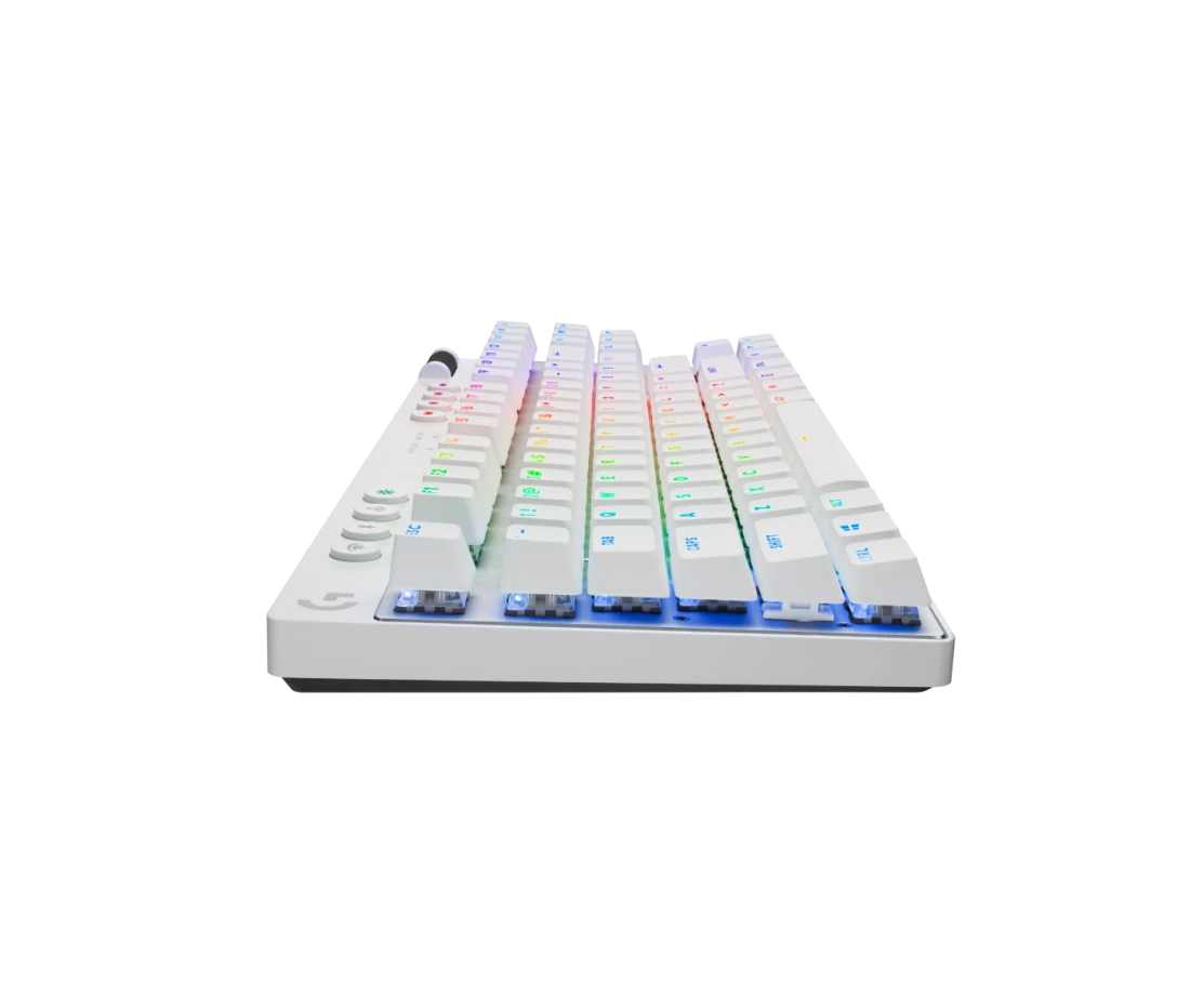 TECLADO LOGITECH PRO X TKL LIGHTSPEED USB WHITE (920-012143)-P