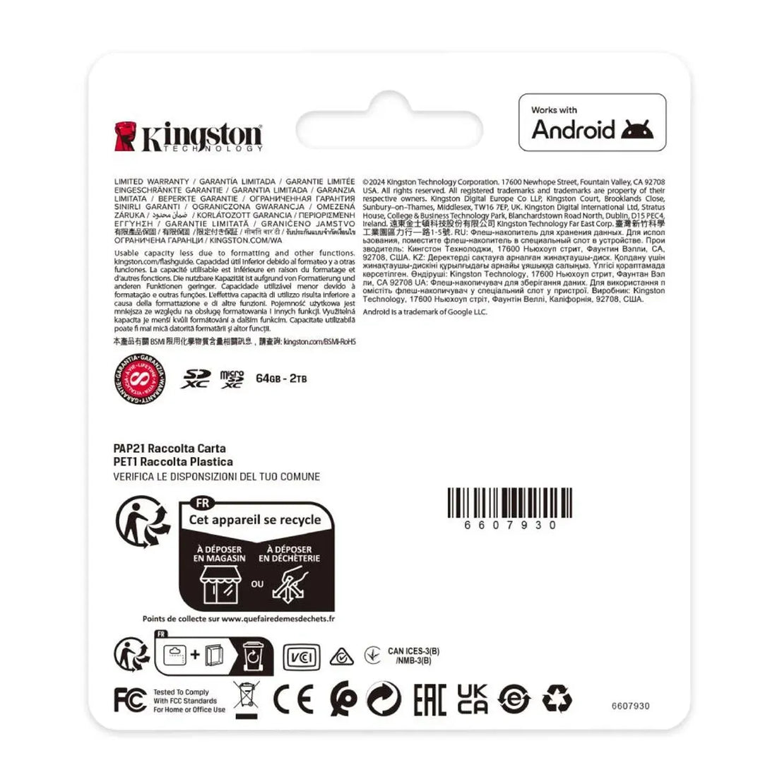 MEMORIA SDHC 128GB 150MB/S C10 KINGSTON UHS-I (SDS3/128GB)