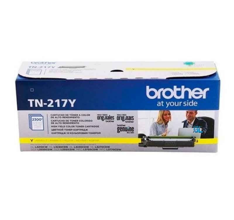 TONER BROTHER TN217Y YELLOW(L3270/L3551/L3750)2300 PAG.