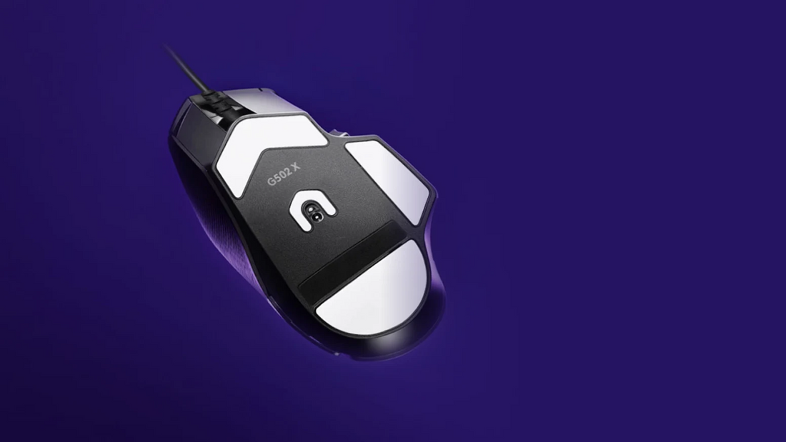 MOUSE LOGITECH G502 X HERO USB 25K DPI LIGHTFORCE WHITE (910-006145)