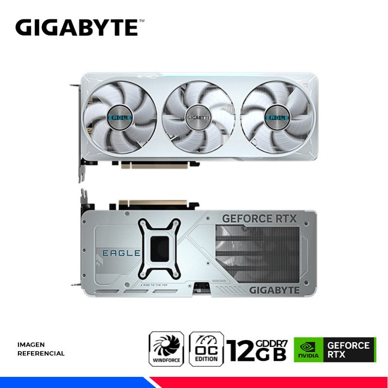 Tarjeta De Video Gigabyte Geforce Rtx 5070 Eagle Oc Sff 12G, 12 Gb Gddr7, Pcie Gen 5.
