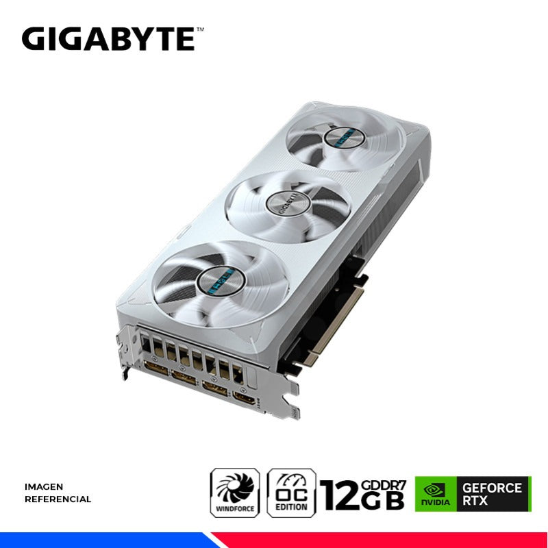 Tarjeta De Video Gigabyte Geforce Rtx 5070 Eagle Oc Sff 12G, 12 Gb Gddr7, Pcie Gen 5.