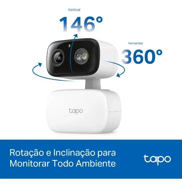 TAPO C206 CÁMARA WIFI INTERIOR/EXTERIOR 2MP FULL HD 360° CON VISIÓN NOCTURNA A COLOR TP-LINK