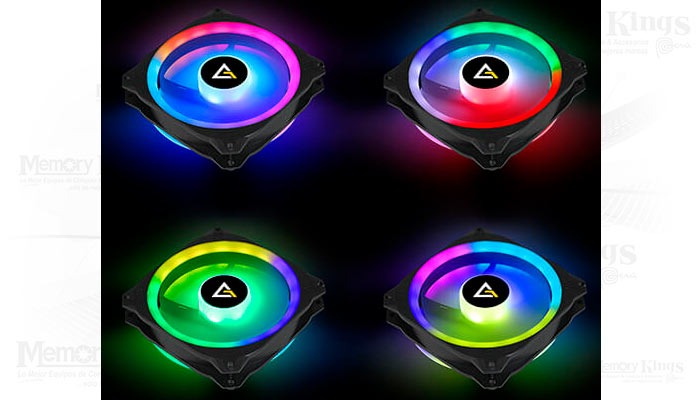 FAN 3PK ANTEC PRIXM X 120 ARGB 0-761345-99938-0