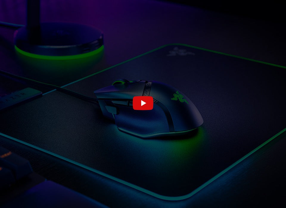 MOUSE RAZER BASILISK V3 26K DPI SWITCH OPTICO 70M 11 ZONAS CHROMA BLACK (RZ01-04000100-R3U1)