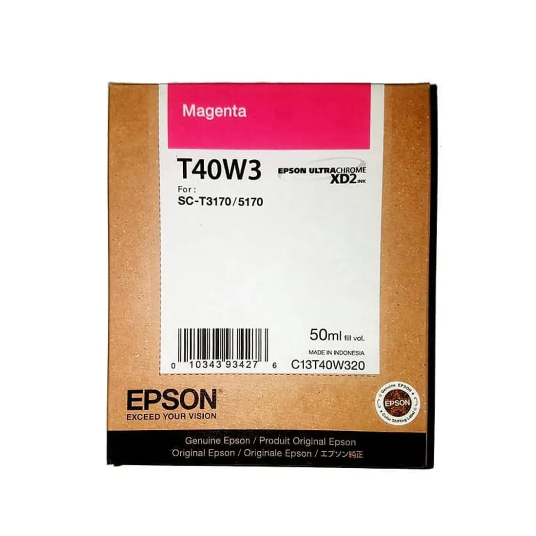 TINTA EPSON T40W320 MAGENTA