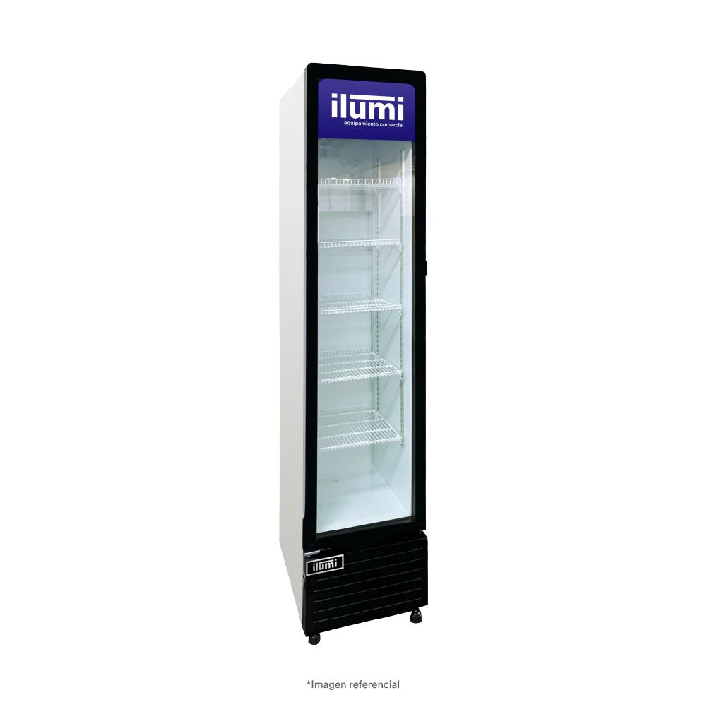 Bc Cooler Slim (Fan Cooling) Puerta Vidrio Vertical 220L Ilumi