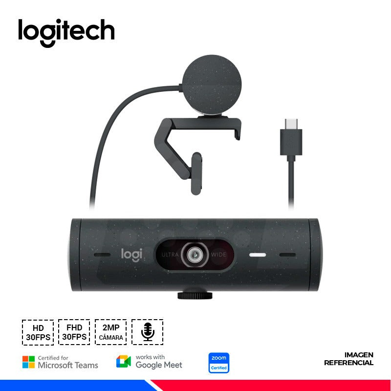 CAMARA LOGITECH B2B BRIO 505 1080P GRAFITO (960-001515)