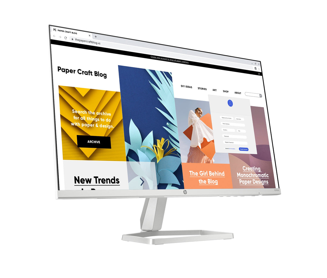 MONITOR HP SERIE 5 94C21AA WHITE 524SW 23,8" 100HZ