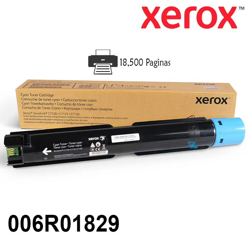 TONER XEROX 006R01829  CYAN PARA C7120/25/30