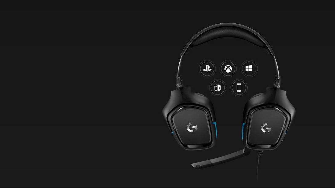AUDIFONO C/MICROF. LOGITECH G432 7.1 USB BLACK (981-000769)