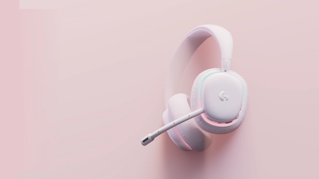 AUDIFONO C/MICROF. LOGITECH G735 LIGHTSPEED/BLUETOOTH RGB WHITE (981-001082) AURORA COLLECTION-P