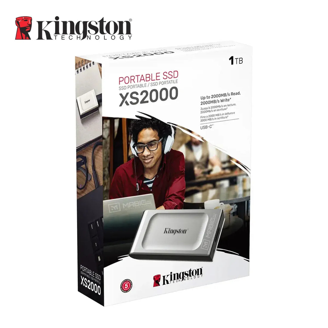 SSD EXTERNO 1TB XS2000 KINGSTON (SXS2000/1000G)