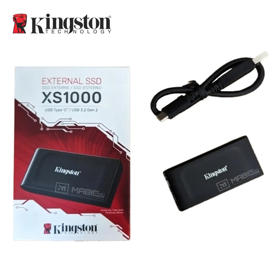 SSD EXTERNO 1TB XS1000 KINGSTON (SXS1000/1000G)
