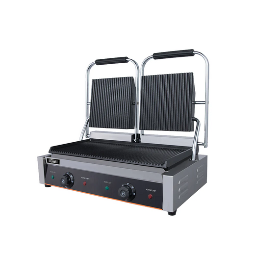 Sandguichera Panini Grill Industrial 2 Discos Ilumi