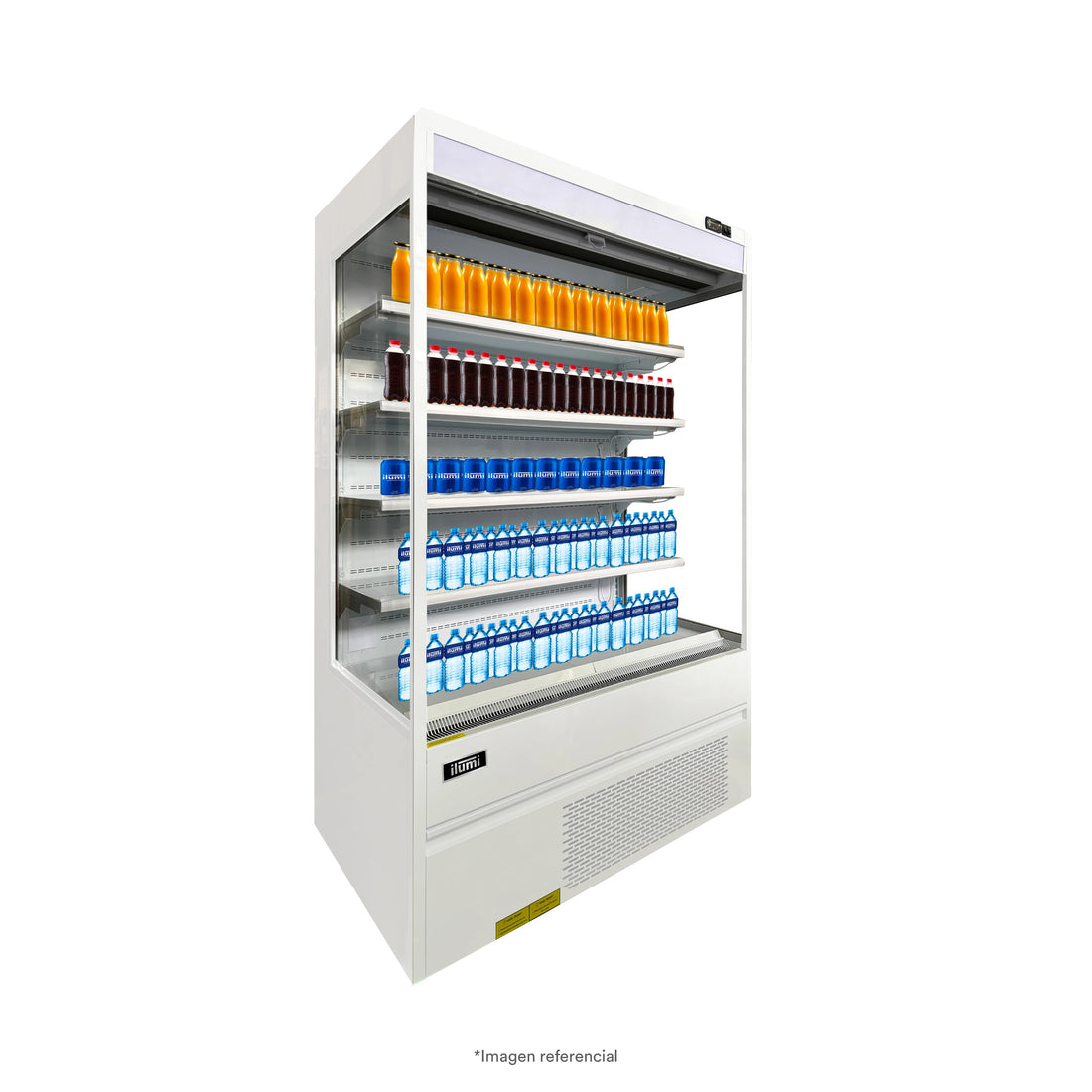 Exhibidor Refrigerado Abierto Open Cooler 700L Ilumi