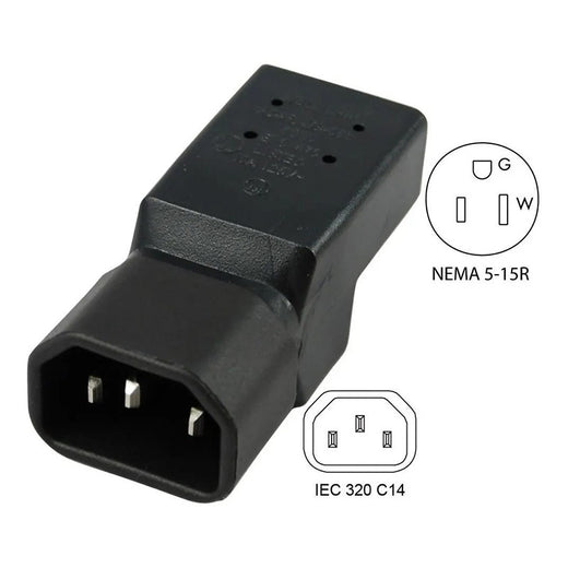 Adap.  De C13 A Nema 5-15P