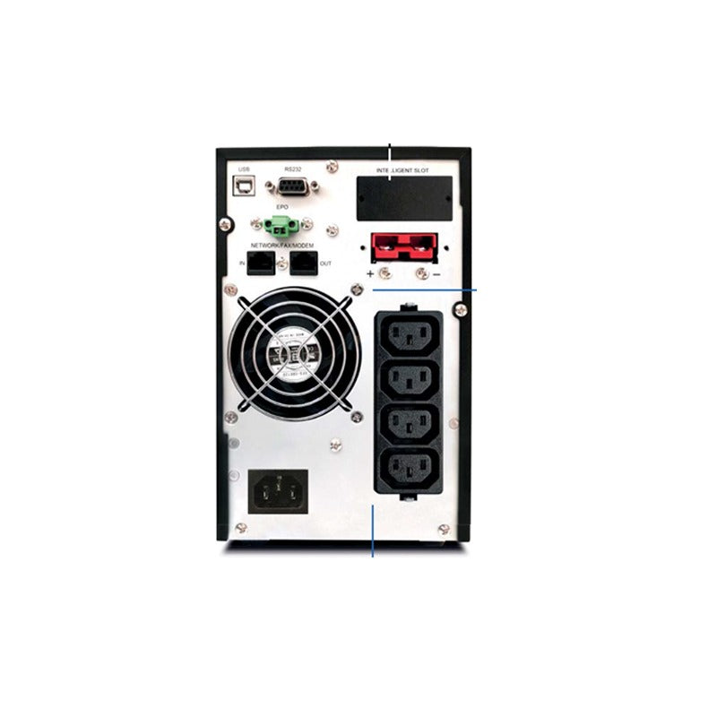 Ups Cdp Upo11I(Ax), On-Line, 1000Va, 1000W, 220Vac, 4 Salidas Iec-C13/14 .