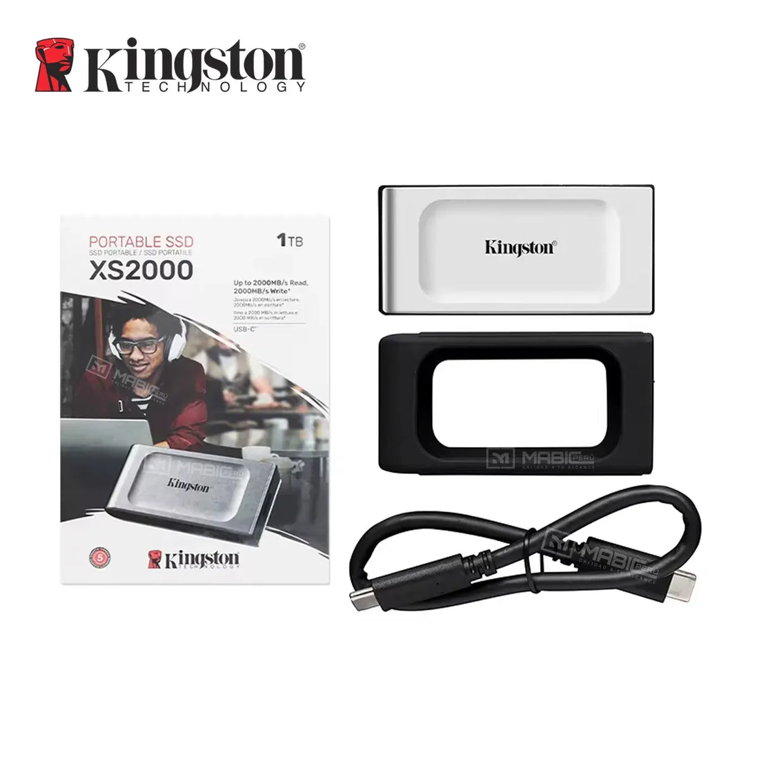 SSD EXTERNO 1TB XS2000 KINGSTON (SXS2000/1000G)