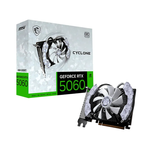 GEFORCE® MSI RTX™ 5060 8G CYCLONE OC 912-V812-205