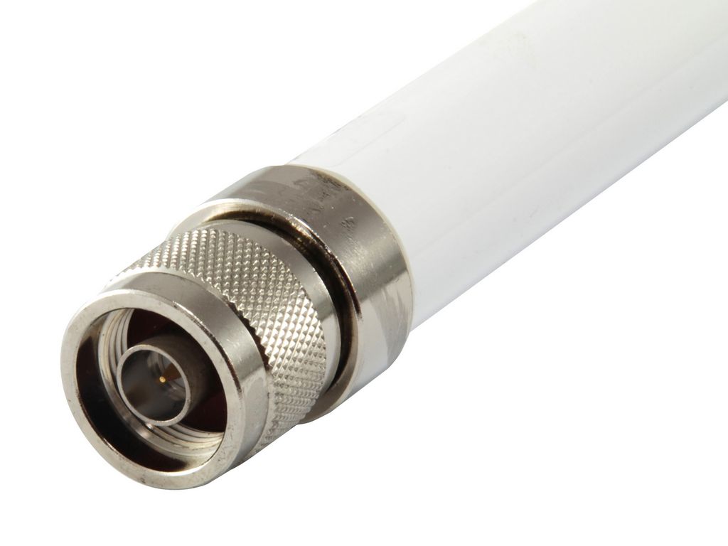 ANT-OM-1X1-05 -TRI-BAND 2.4GHZ/5GHZ/6GHZ, 5DBI, OMNI-DIRECTIONAL 1X1 ANTENNA WITH N-MALE CONNECTOR