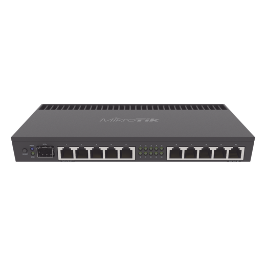 RouterBoard, CPU 4 Núcleos, 10 Puertos Gigabit Ethernet, 1 puerto SFP+