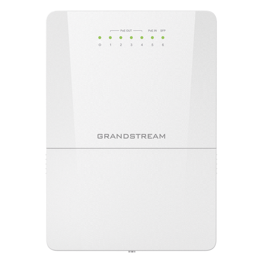 Switch PoE Lite administrable para exteriores de 6 puertos / Clasificación IP66 a prueba de polvo y agua