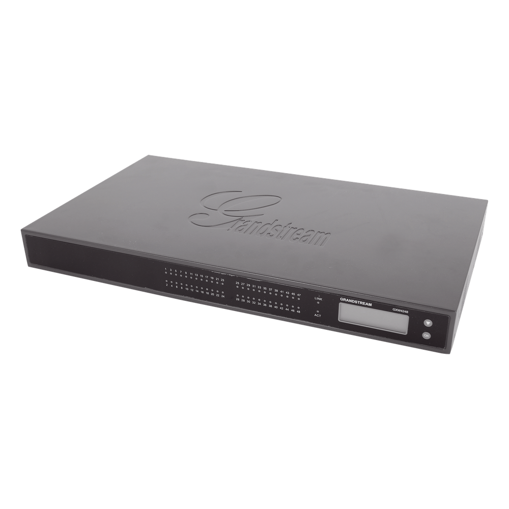Adaptador VoIP de 48 FXS 2 puertos telco 50 pins p/montaje en rack