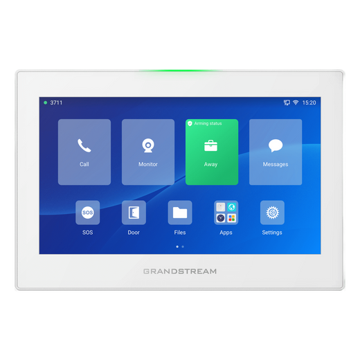Estación de Intercomunicación SIP con Wi-Fi 6, Bluetooth y Control Total para Agendamiento de Salas (Color Blanco)
