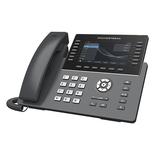 Teléfono IP Wi-Fi, Grado Operador, 14 líneas, pantalla LCD 5", IPV4/IPV6 con gestión en la nube GDMS