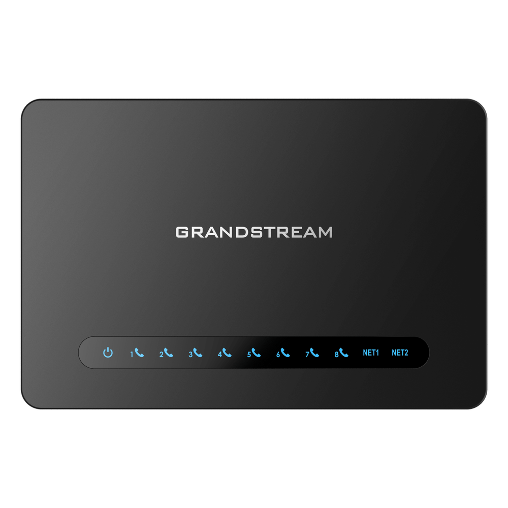 Gateway 8 Puertos FXS con Router NAT Gigabit / Conferencia de Voz 3 Participantes / Calidad de Voz HD