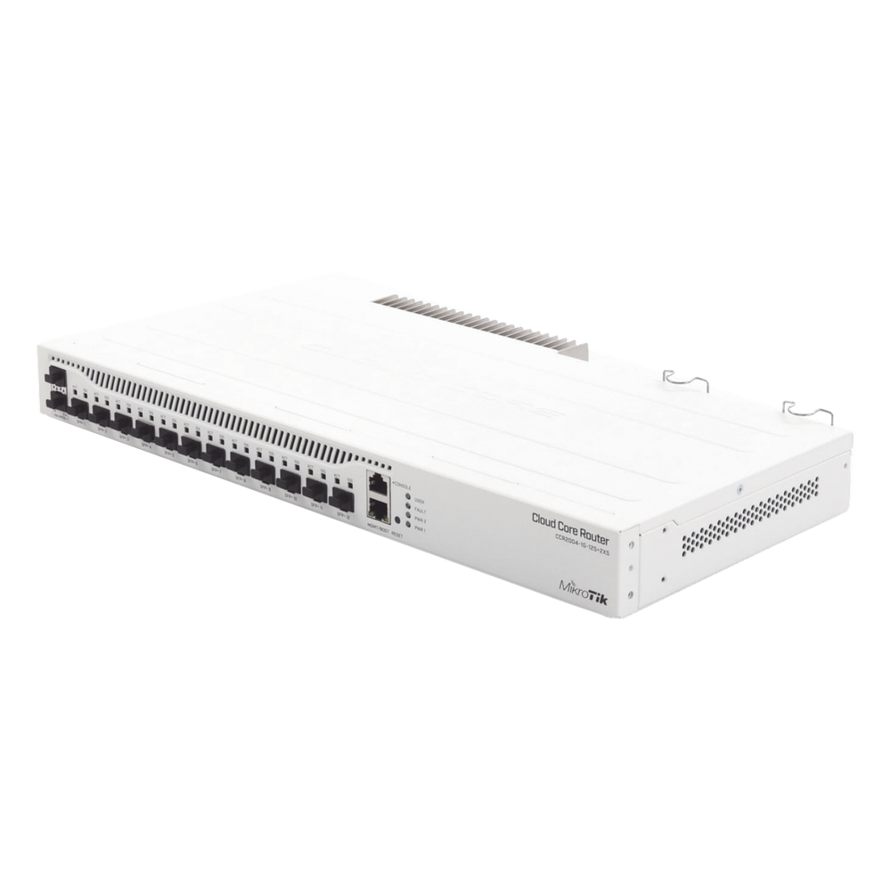 Cloud Core Router 12 puertos 10G SFP+, 2 25G SFP28, Fuente Redundante