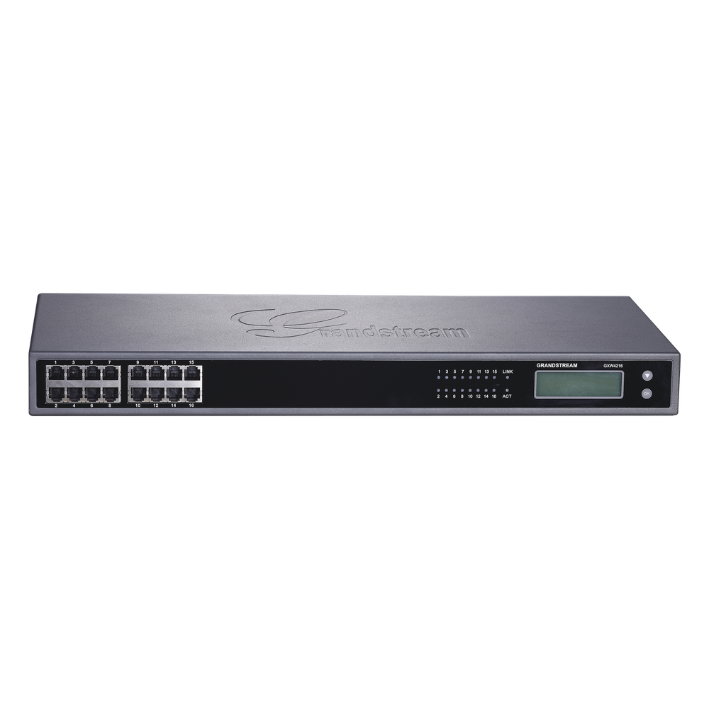 Gateway VoIP GrandStream ATA de 16 puertos FXS / montaje en rack