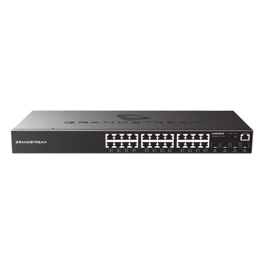 Switch PoE+ Administrable / 24 Puertos 10/100/360W PoE Total / Montable en Rack