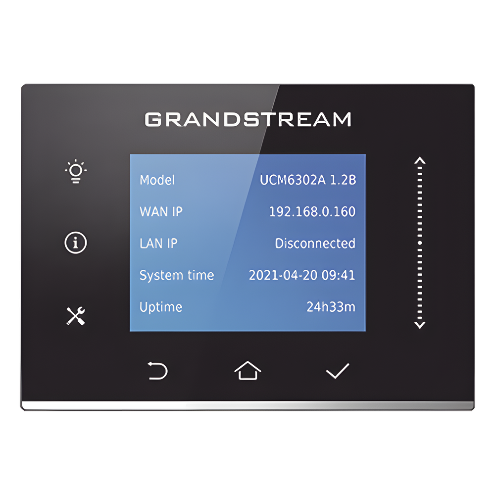 IP-PBX UCM6302A / 500 Usuarios / 75 Llamadas Simultáneas/ Solución Híbrida On-Premise y Cloud