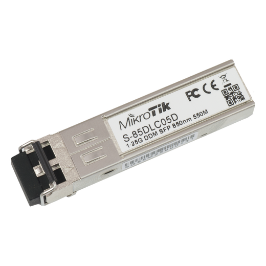 Transceptor MiniGbic SFP 1.25G LC Duplex para fibra Multi Modo 550mts