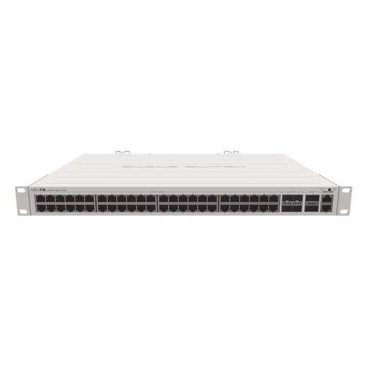 Cloud Router Switch 48 puertos Gigabit Ethernet, 4 puertos SFP+ 10G, 2 puertos QSFP+ 40G, Montaje en Rack
