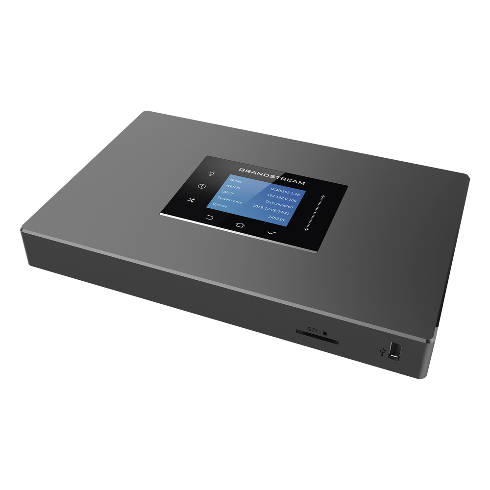 Conmutador IP-PBX para hasta 500 usuarios, 1FXS, para solución de comunicaciones unificadas