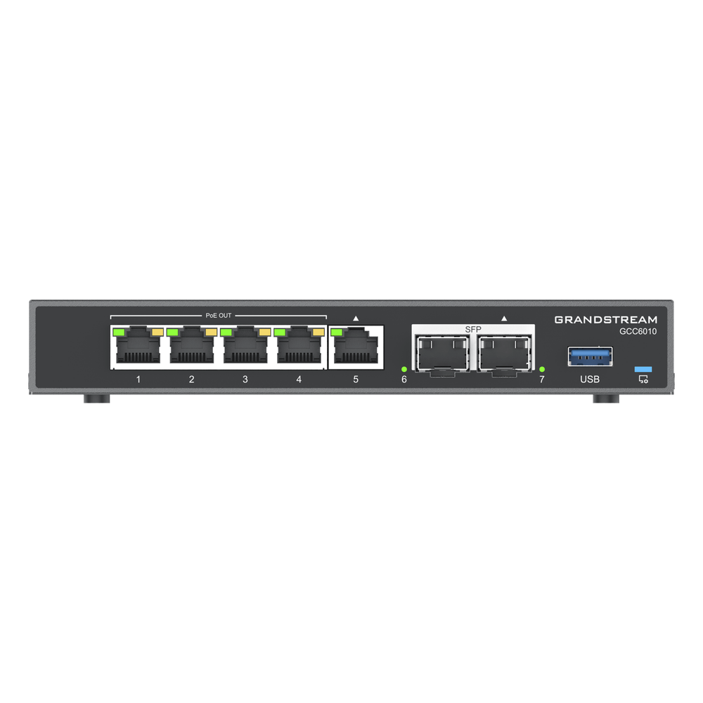 4 en 1: Firewall Generación, Router, Switch Gigabit de 5 Puertos SFP 2.5 Gigabit / Todos los puertos son configurables WAN/LAN
