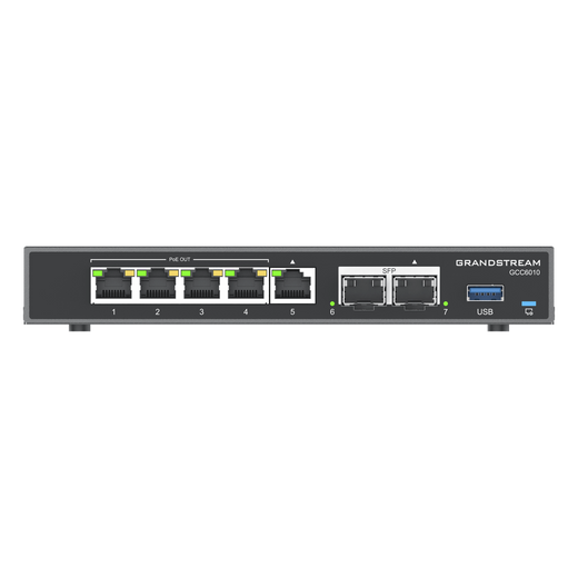 4 en 1: Firewall Generación, Router, Switch Gigabit de 5 Puertos SFP 2.5 Gigabit / Todos los puertos son configurables WAN/LAN