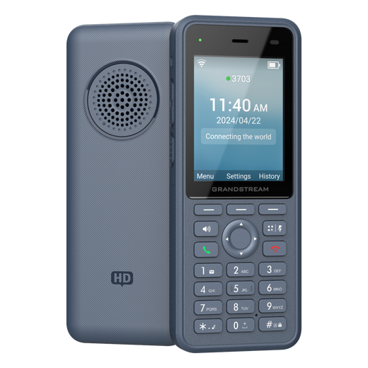 Teléfono IP Wi-Fi Inalámbrico WP836 / Wi-Fi 6 / Batería 3000 mAh/ Compatibilidad con Códec Opus HD