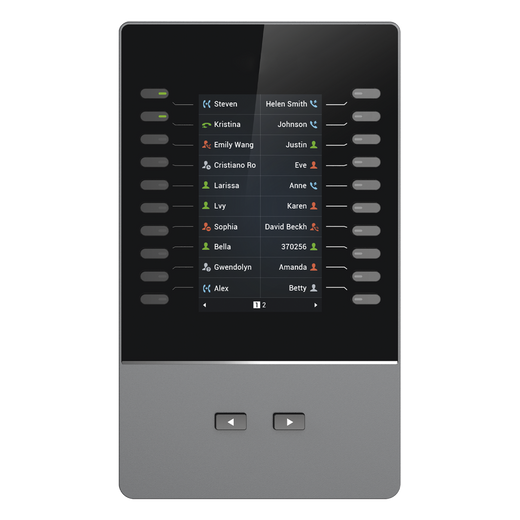 Modulo de extensión para modelos GRP2615, GRP2624, GRP2650 & GRP2670 y al Videoteléfono IP GXV3350 & GXV3450 de Grandstream.