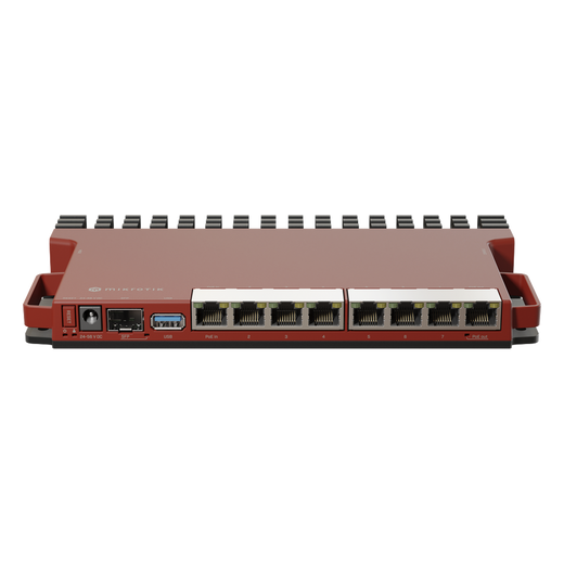 Router con CPU ARM / 8 Puertos GE / SFP 2.5G / montaje 1U
